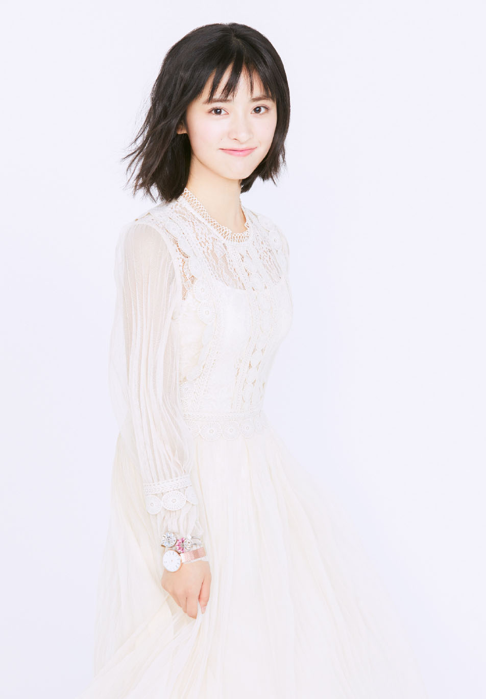 美女沈月图片