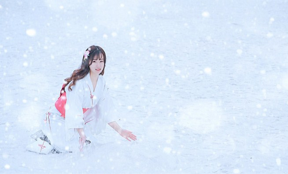 和服美女治愈系唯美写真高清图片图片