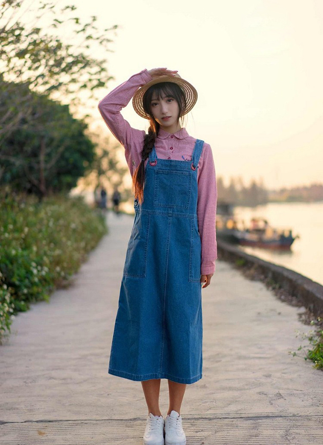 邻家女孩校园美女小紫小清新田园风光写真诱惑(一)图片