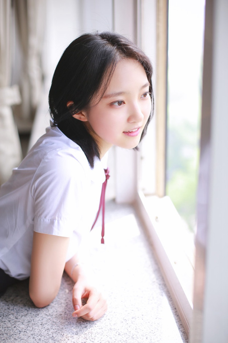 酒窝美女图片