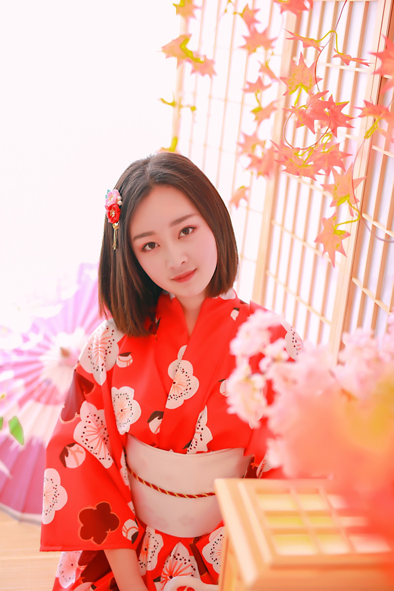 和服美女图片