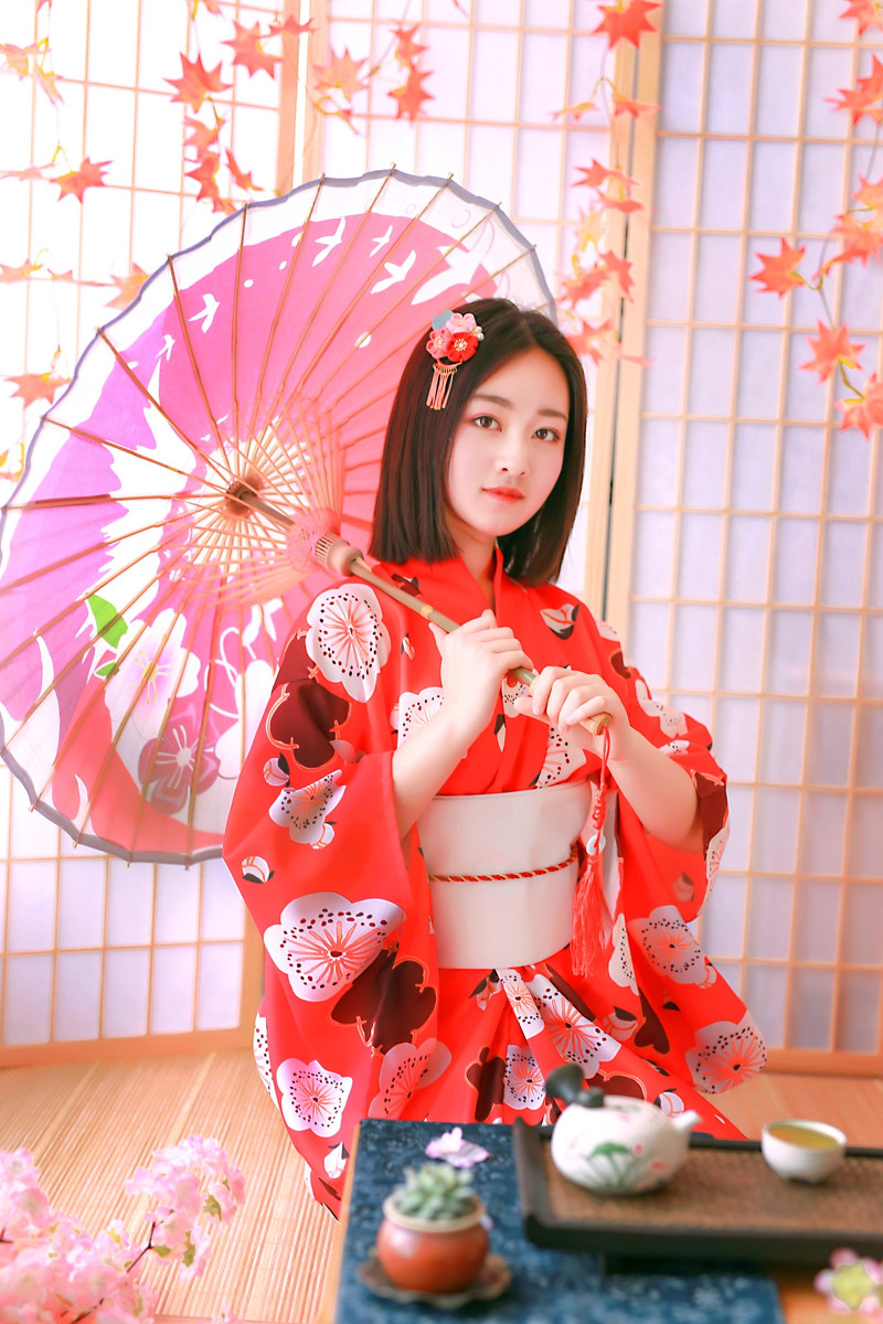 和服美女图片
