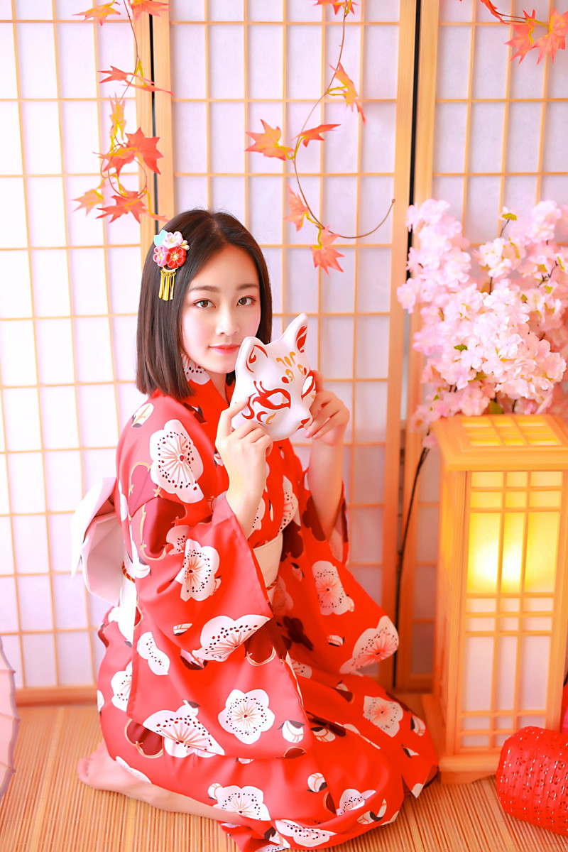 和服美女图片