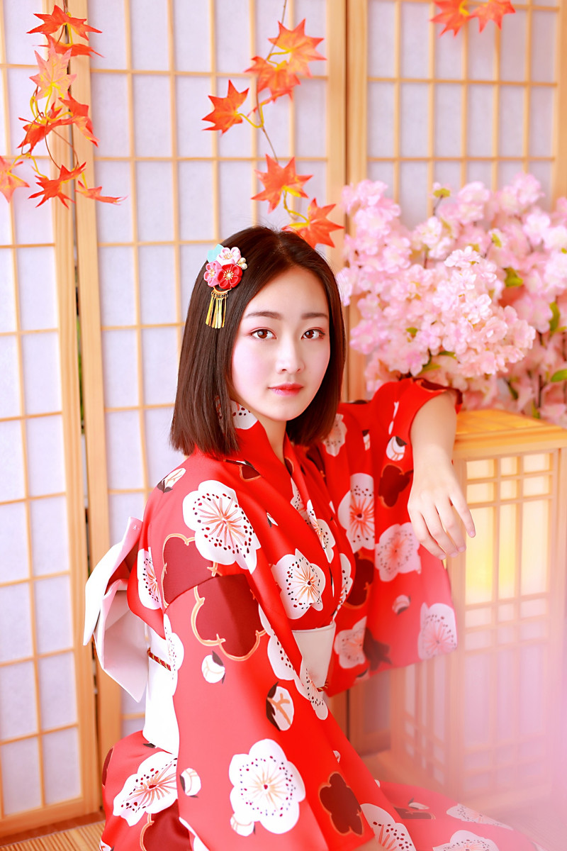 和服美女图片