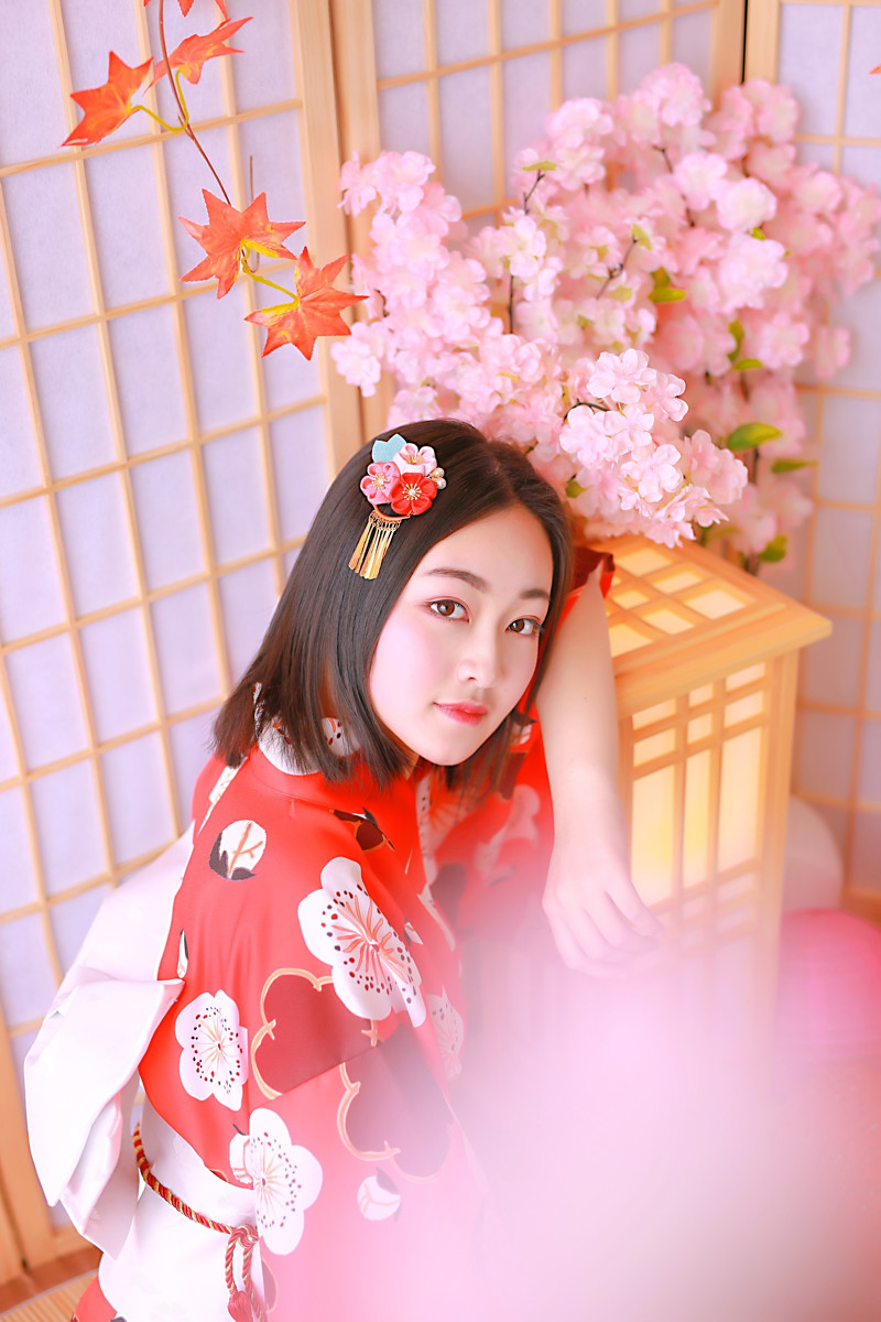 和服美女图片