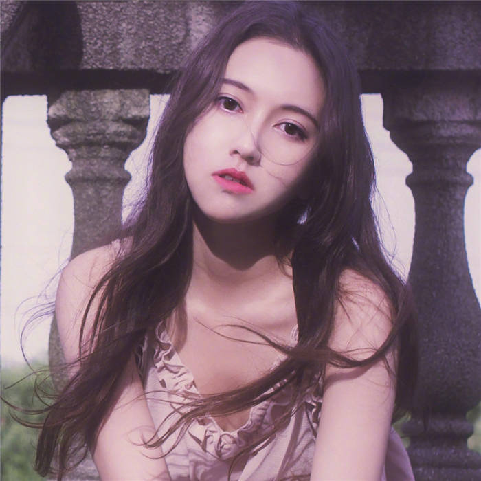 唯美复古女生头像图片图片