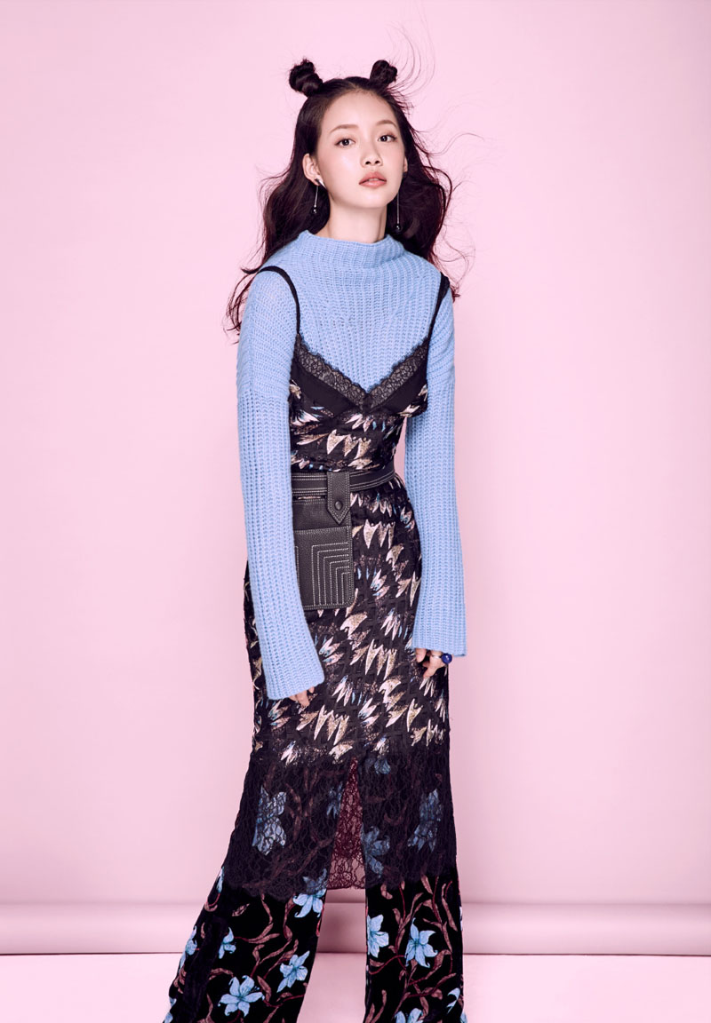 高清女星孙伊涵清新俏皮时尚写真图片图片