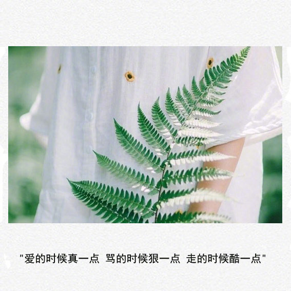 个性黑白女生图片带字配图 朋友圈心情文字配图精选图片