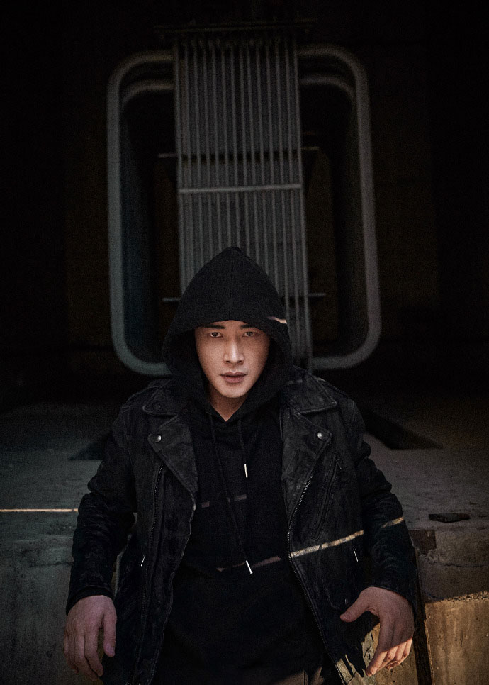 罗晋魅力型男冬日户外写真图片图片