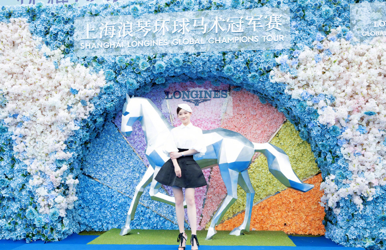 袁姗姗东京性感街拍时尚大片写真图片图片