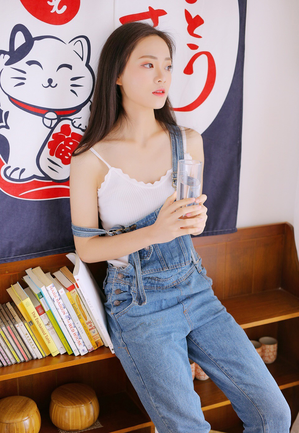 长直发发型图片