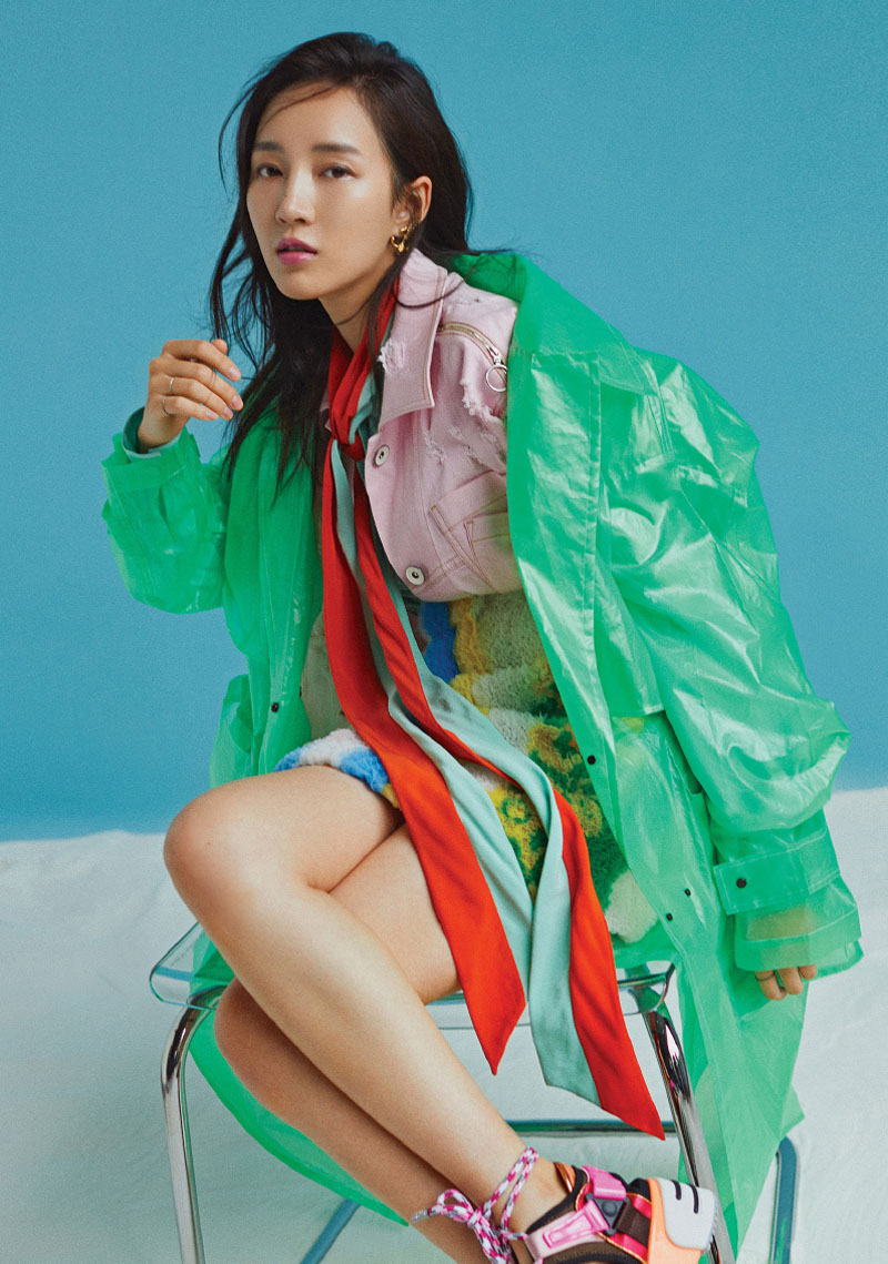 湖南省娄底女演员孟佳百变风格时尚杂志写真图片图片