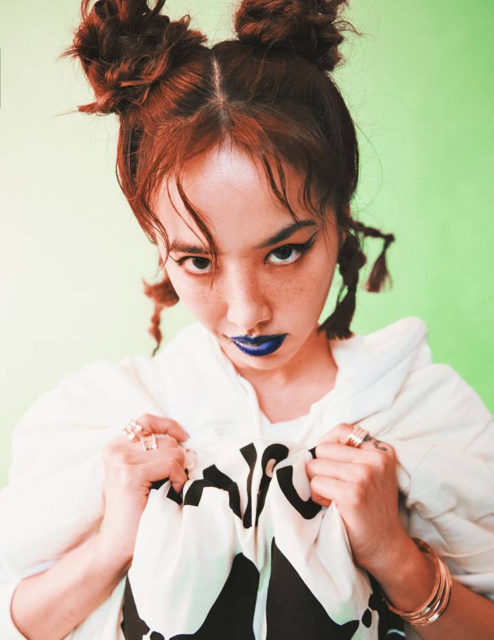 蔡依林MV化身百变女王 时尚秀美背图片 蔡依林写真图片图片