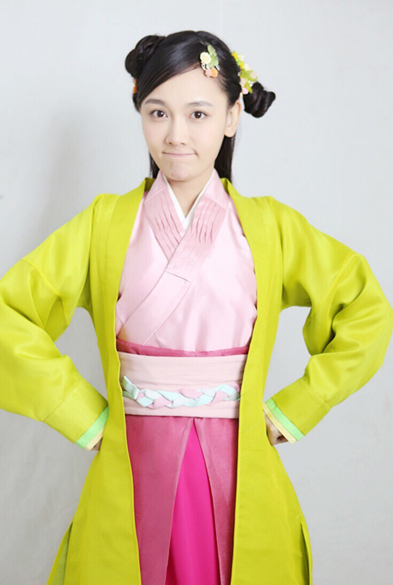 内地重庆渝中女演员孙骁骁可爱俏皮清新古装写真图片图片