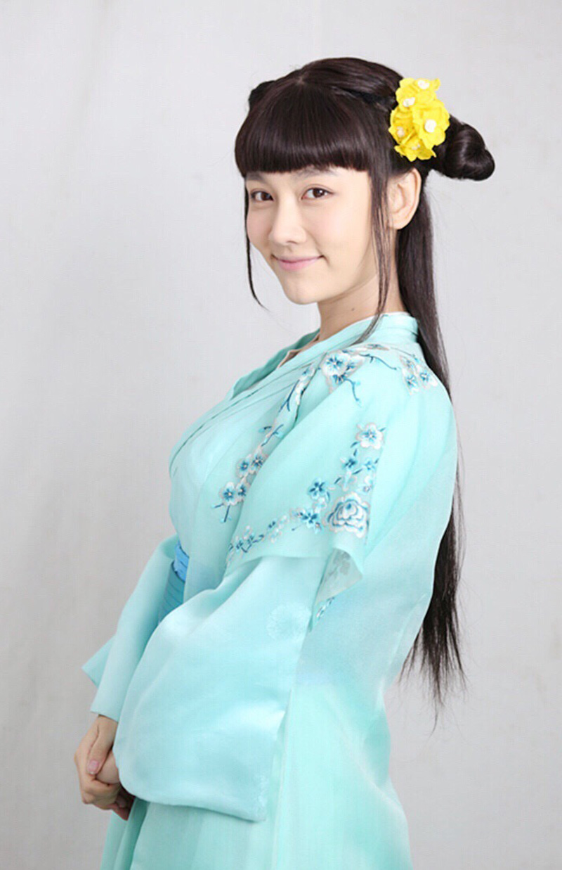 内地重庆渝中女演员孙骁骁可爱俏皮清新古装写真图片图片