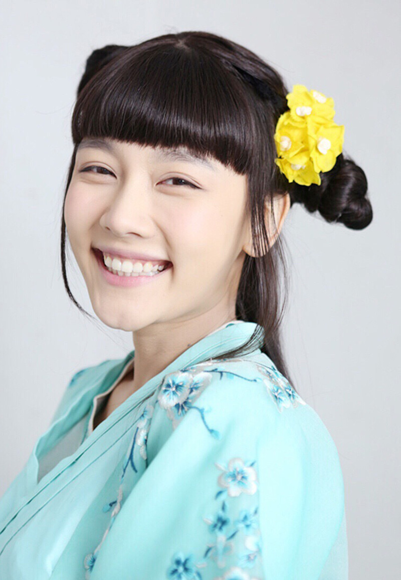 内地重庆渝中女演员孙骁骁可爱俏皮清新古装写真图片图片