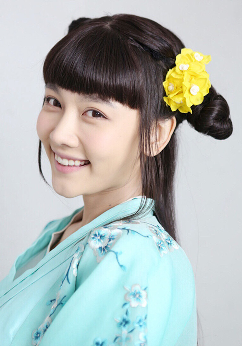 内地重庆渝中女演员孙骁骁可爱俏皮清新古装写真图片图片