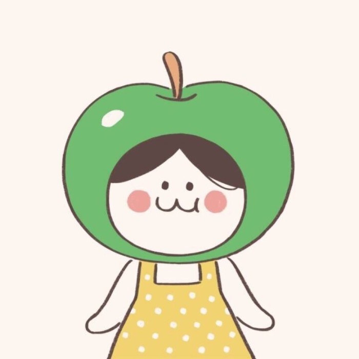萌系动漫情侣头像图片图片
