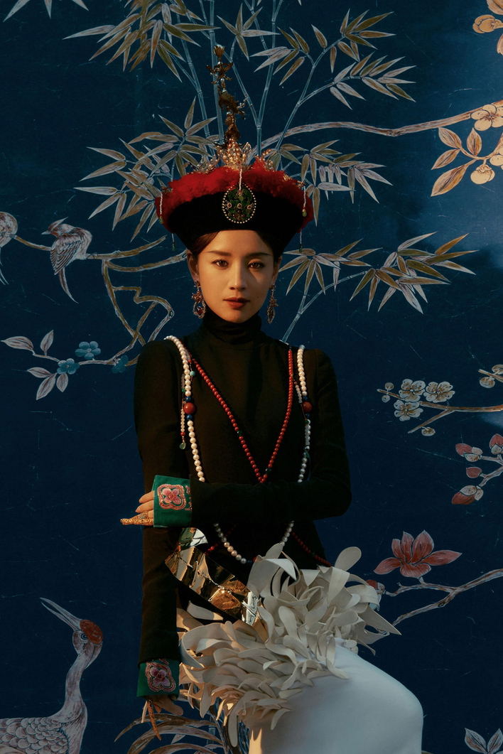 董洁及各一线女星演绎旗袍风情图片