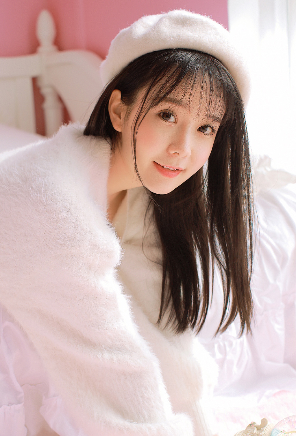 乔欣清新温婉薄纱裙活动照图片图片