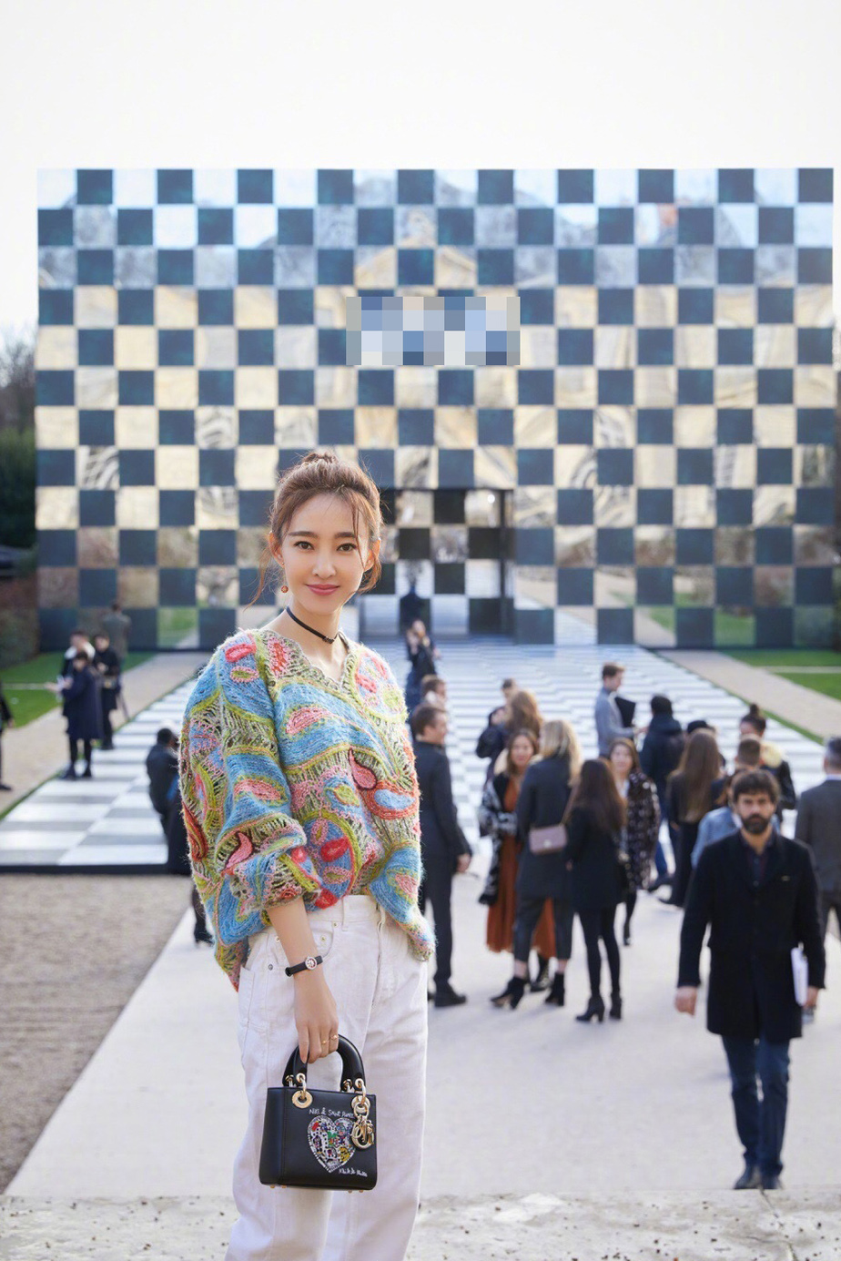 王丽坤清丽动人巴黎写真图片图片