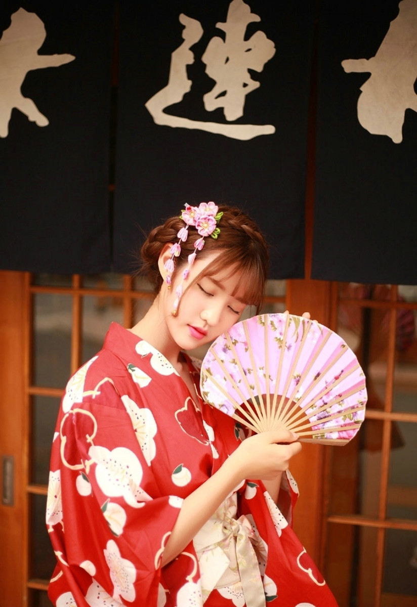 和服美女图片