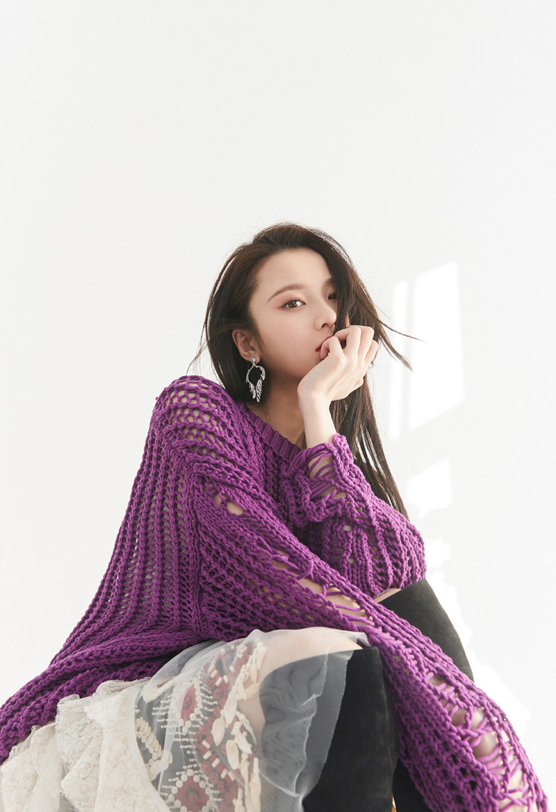 中国内地女演员谋女郎张慧雯如梦如幻唯美写真图片图片