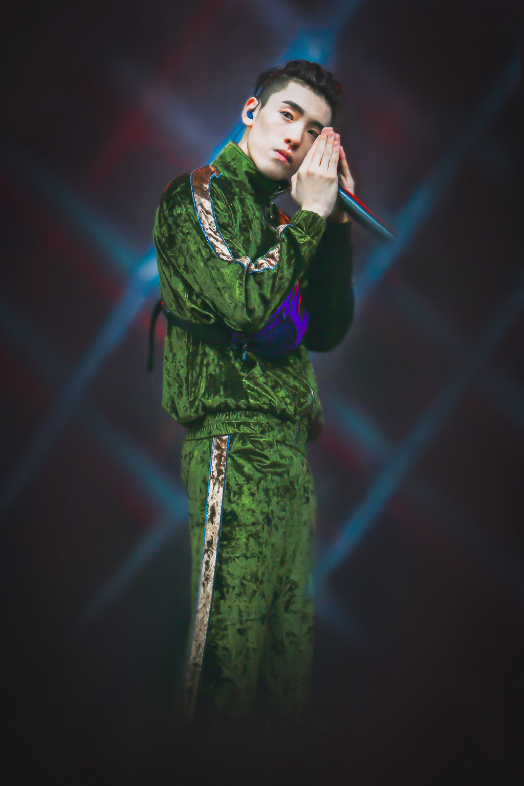 黄景瑜张译黑白质感时尚大片写真高清壁纸图片
