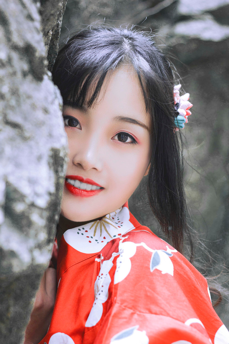 和服美女图片
