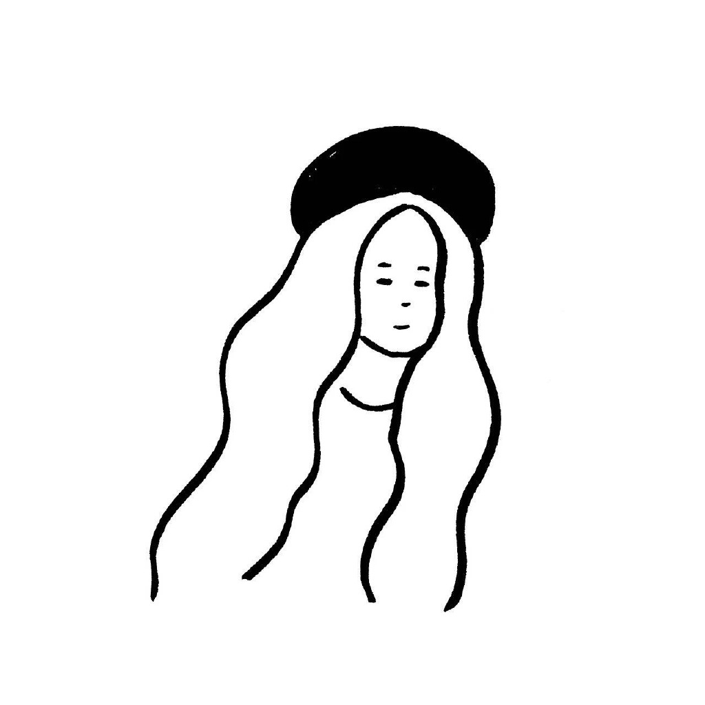 唯美复古女生头像图片图片