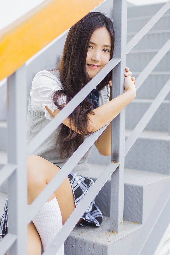 酒窝美女图片