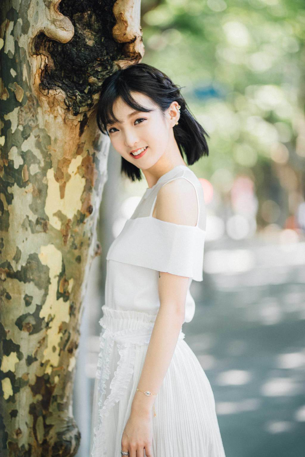 高清内陆美女星强东玥甜美清新活动照图片图片