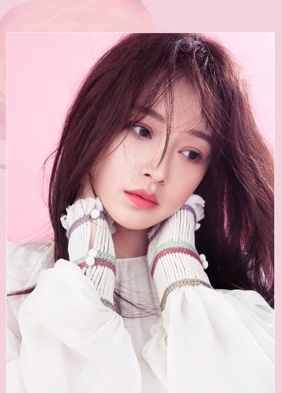 林省通化市集安女明星孙怡甜美优雅时尚杂志写真图片图片