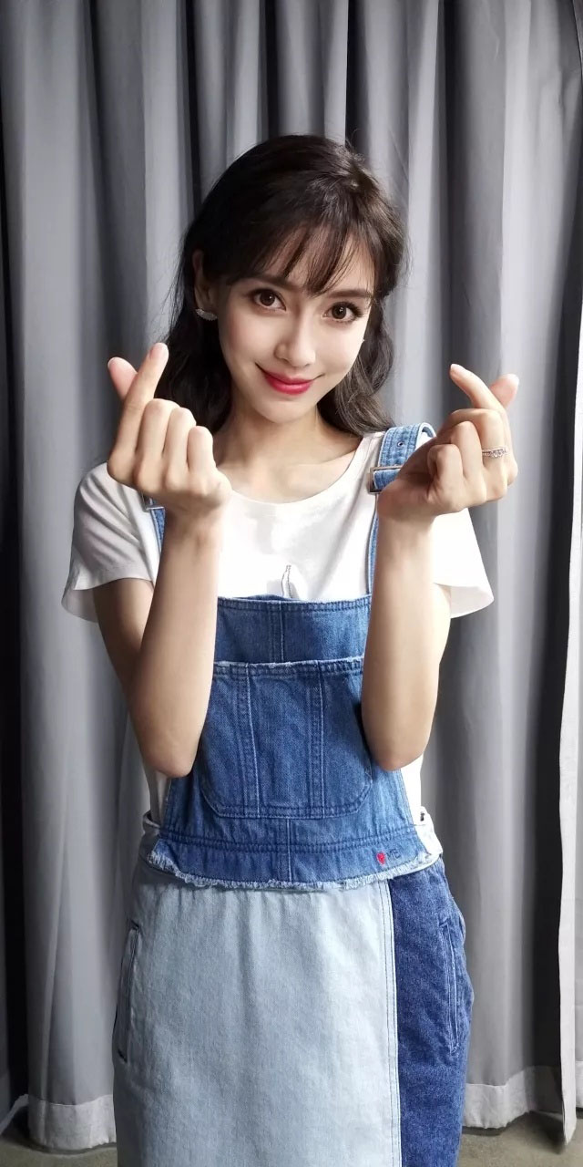 美女杨颖图片