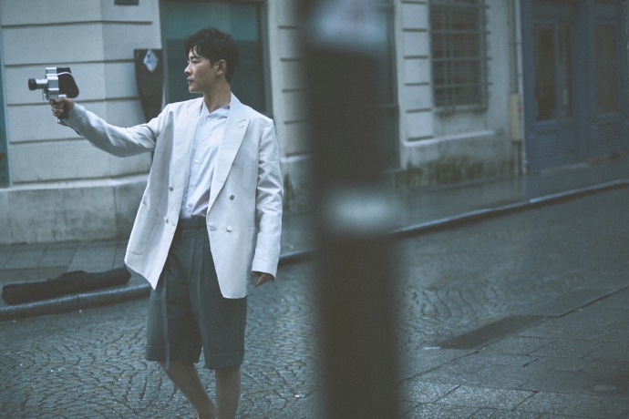 罗晋魅力型男冬日户外写真图片图片