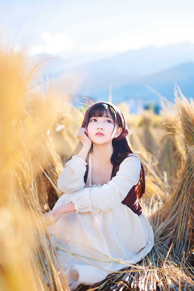 倪妮清新田园风写真图片图片