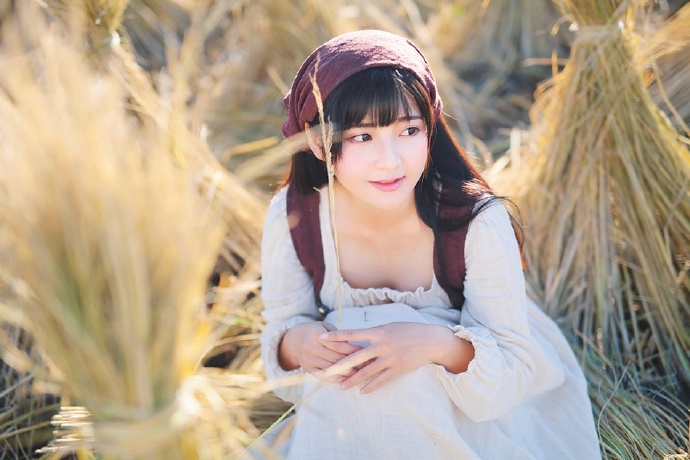 倪妮清新田园风写真图片图片