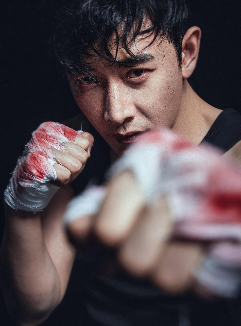 罗晋魅力型男冬日户外写真图片图片