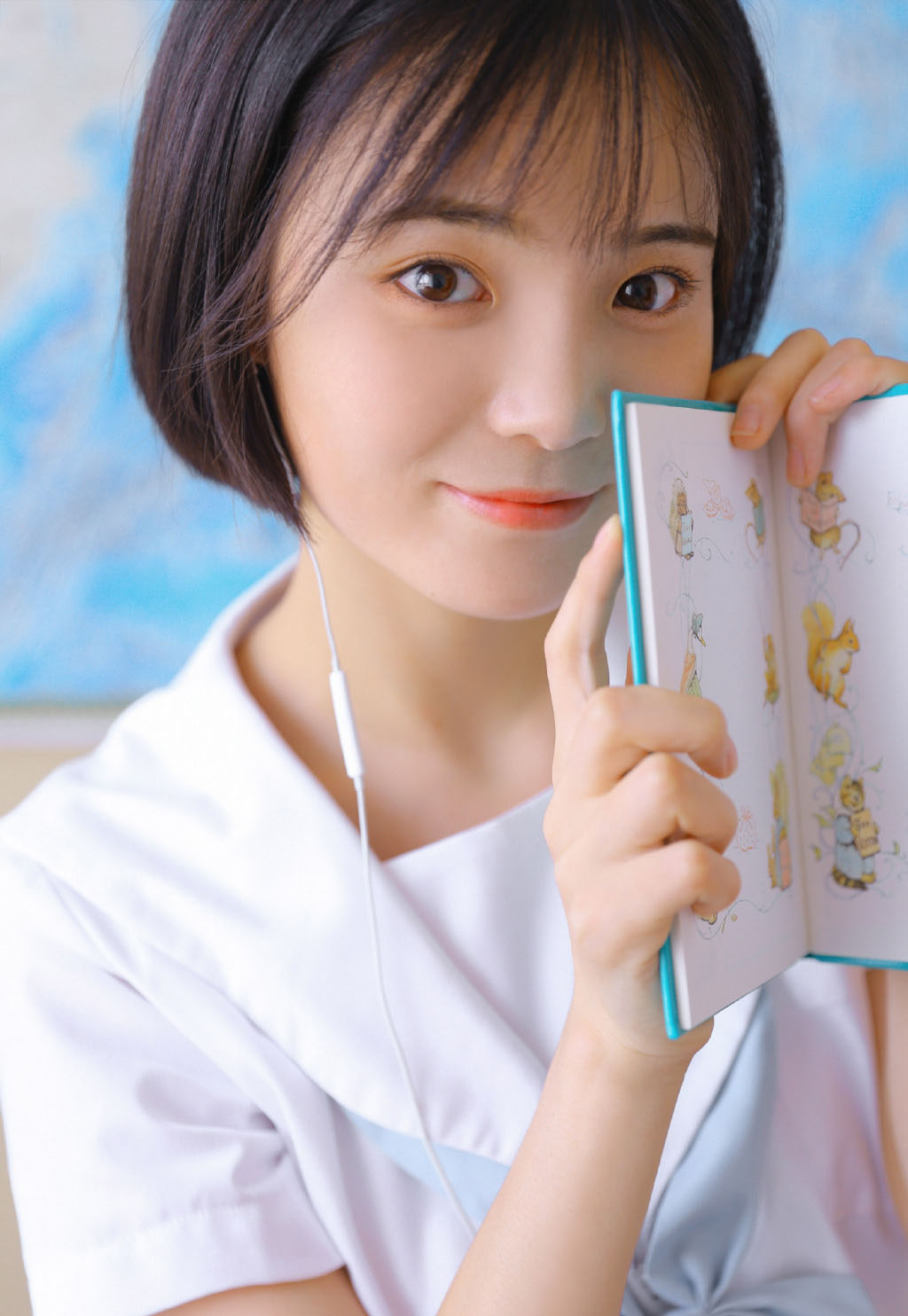 校园清纯小MM 可爱校服短萌妹子校园写真图片
