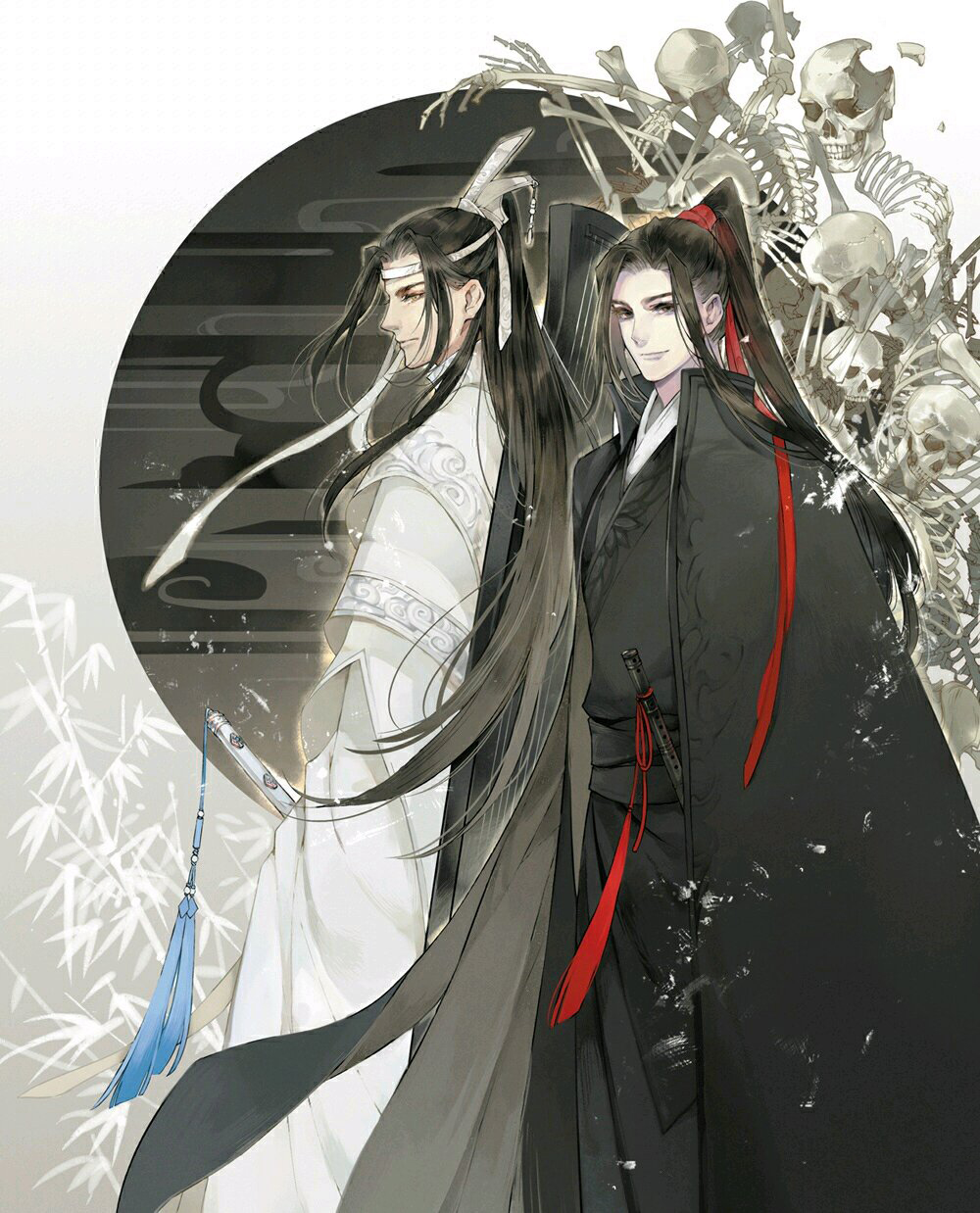 魔道祖师插画高清手机壁纸图片