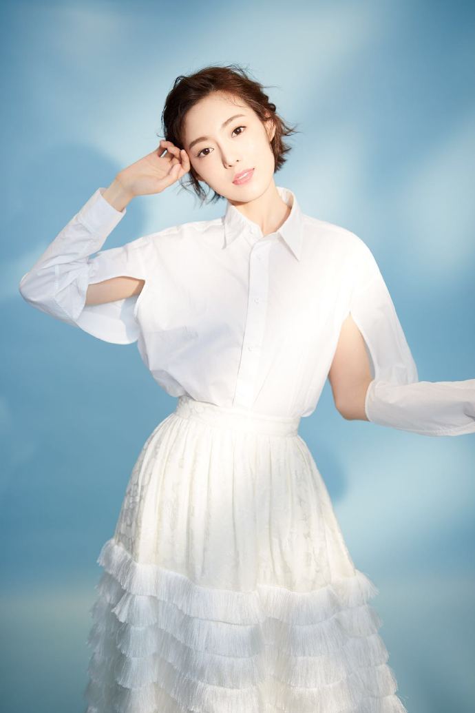 高清何美璇星空长裙梦幻空灵写真图片何美璇图片图片