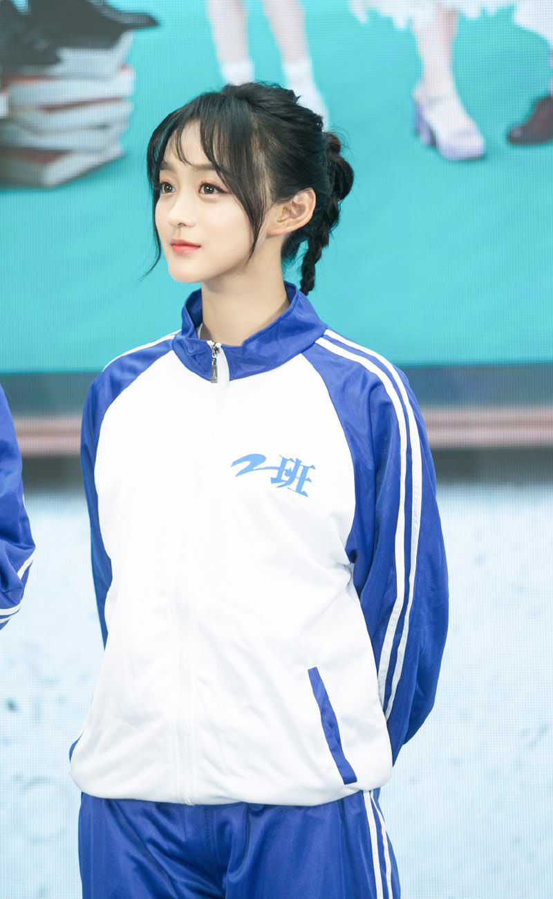 高清中国内地女演员平面模特何泓姗《爱情进化论》发布会图片图片
