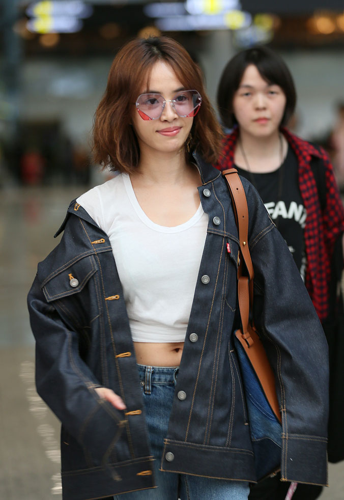 蔡依林图片 蔡依林性感街拍图片图片
