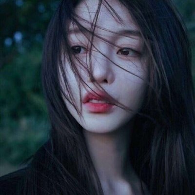 唯美复古女生头像图片图片