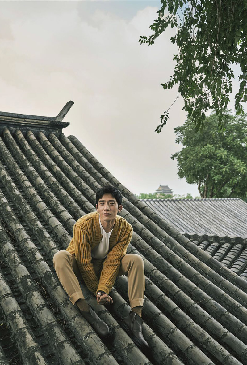井柏然随性时尚帅气写真图片图片