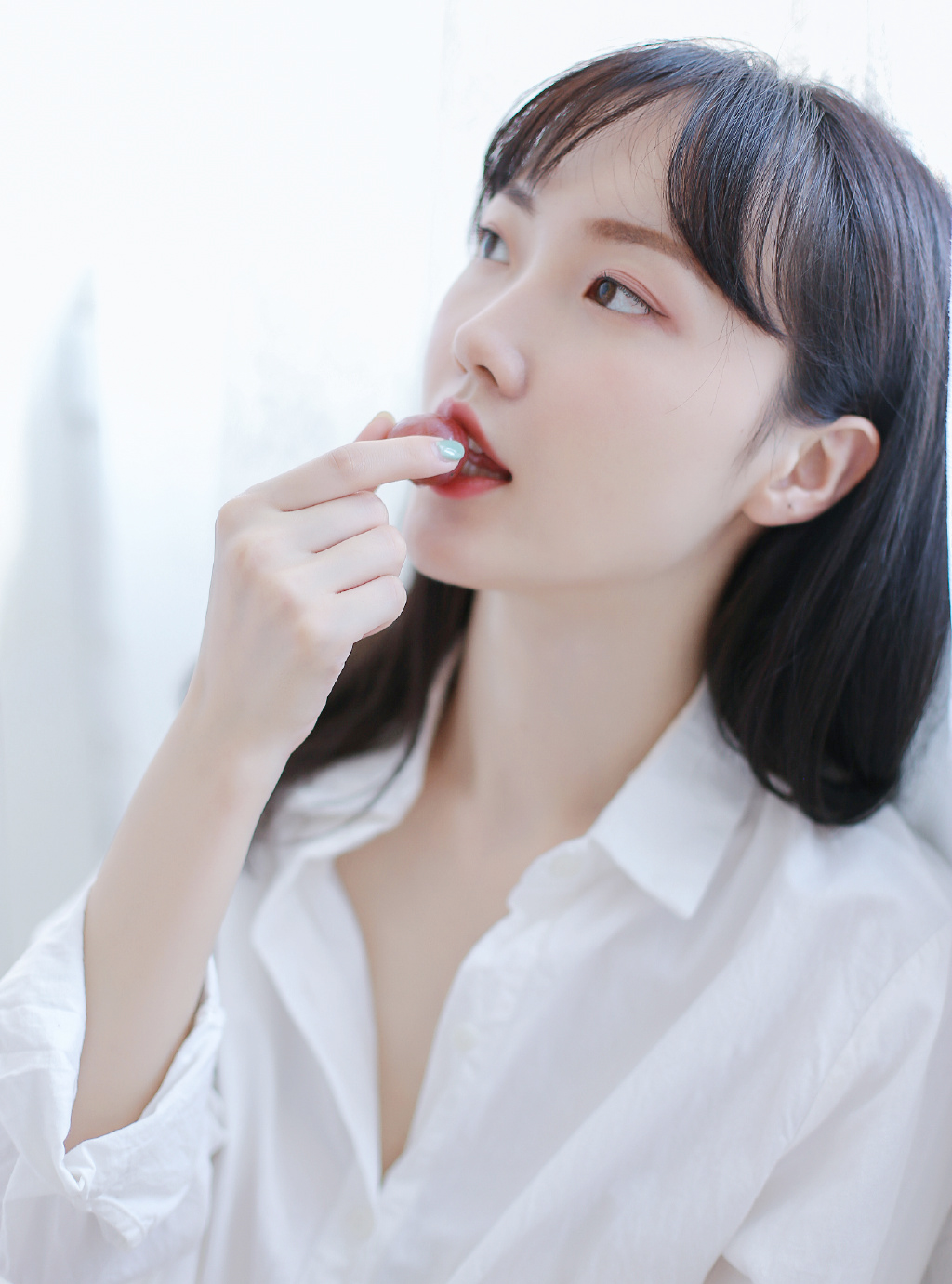 高清中国内地影视上海市女演员唐嫣窦骁《时间都知道》最新剧照图片图片