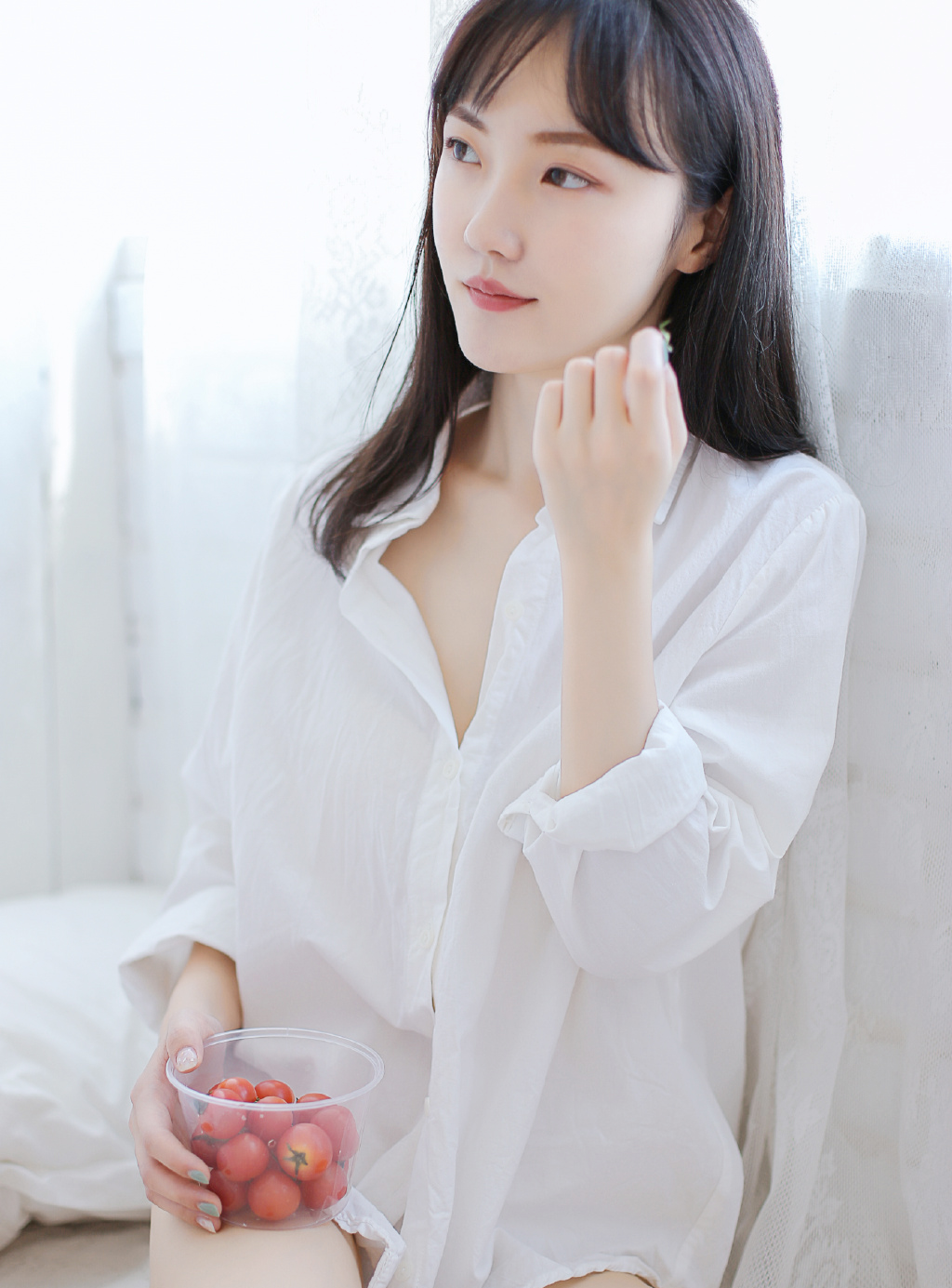 高清中国内地影视上海市女演员唐嫣窦骁《时间都知道》最新剧照图片图片