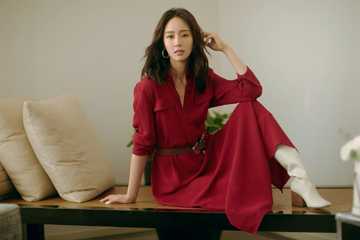 高清中国台湾影视女演员张钧甯时尚性感写真高清桌面壁纸图片