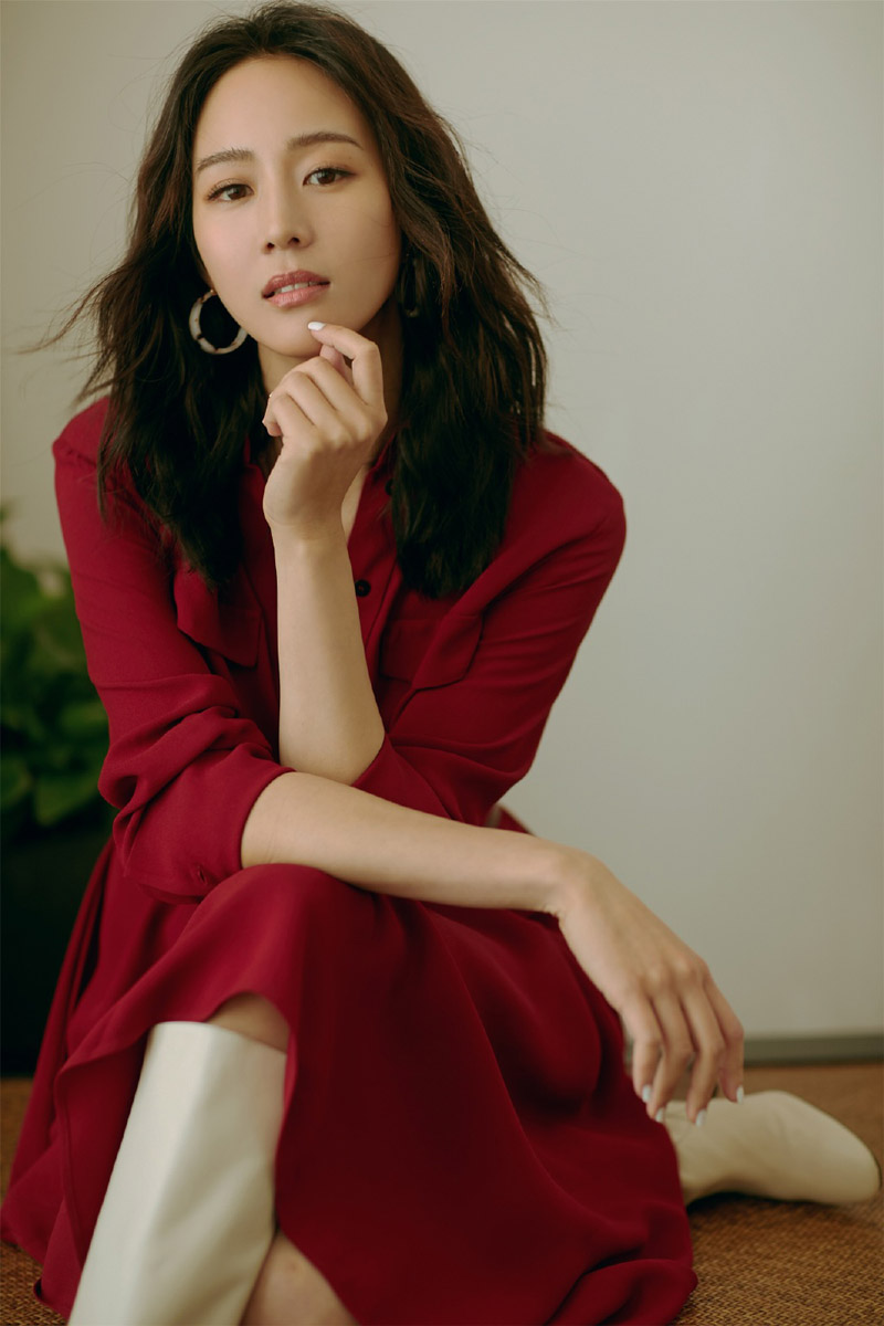 高清中国台湾影视女演员张钧甯时尚性感写真高清桌面壁纸图片