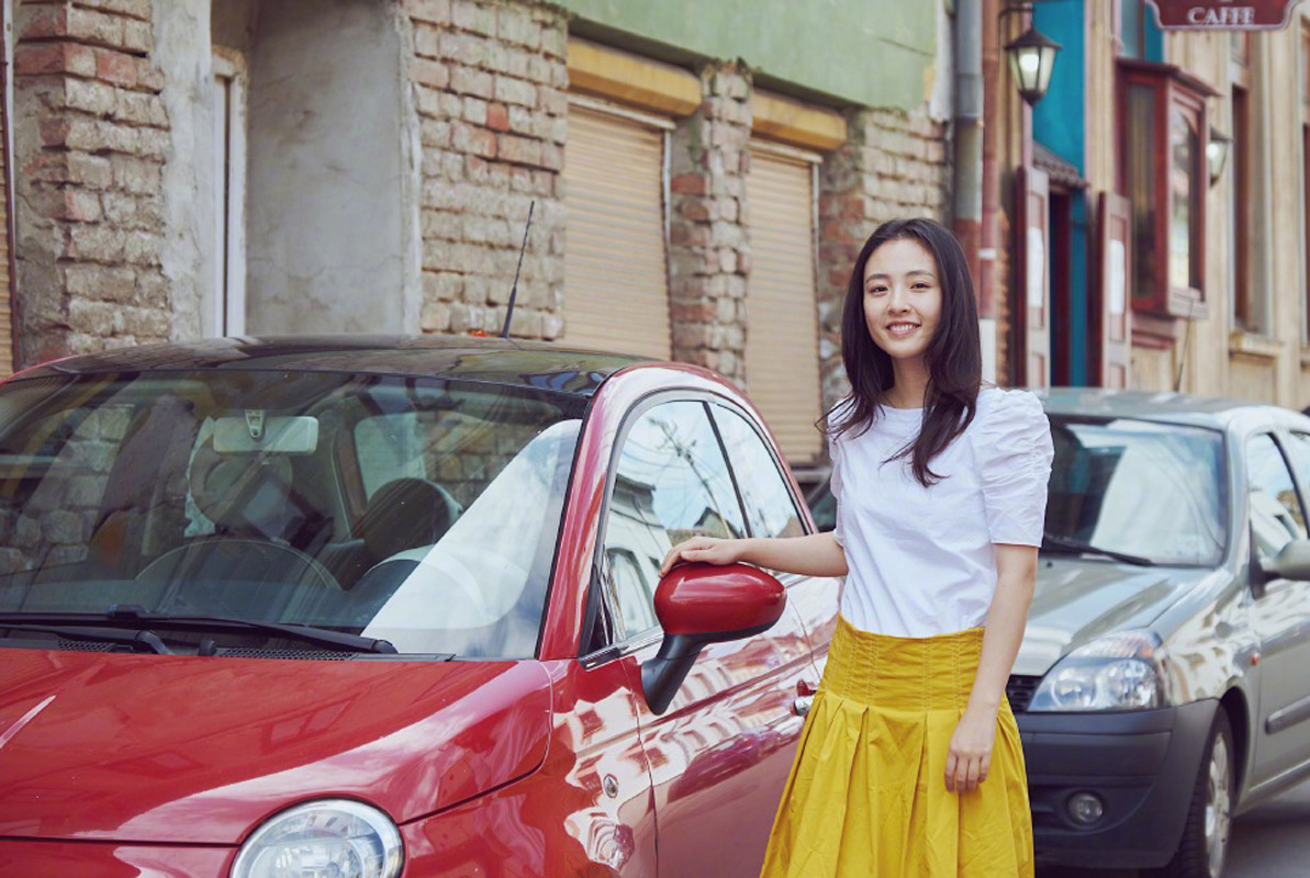 中国大陆湖北90后女演员吴倩清新自然素颜生活照图片图片